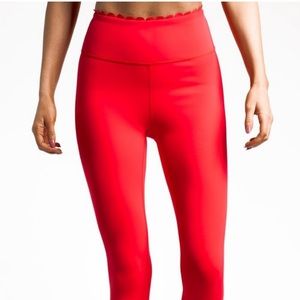 NWOT IVL Collective Scallop Leggings Size 8